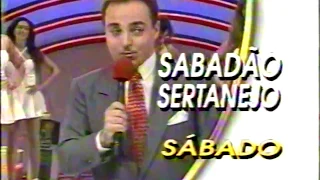 Chamada: Sabadão Sertanejo - SBT (02/12/1995)