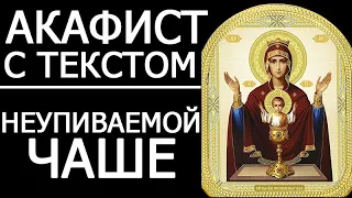 Акафист молитва Неупиваемой Чаше