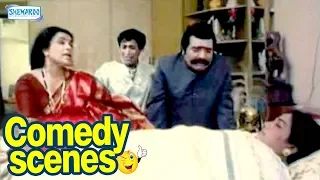 Kannada Comedy - Dead Wife Hits With Broom - Best Kannada Comedy Scenes