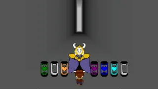 Undertale Yellow True Ending （asgore fight）