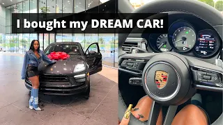 I BOUGHT MY DREAM CAR AT 30! | 2022 PORSCHE MACAN S | NEW CAR TOUR | ASHA EVERYTHING