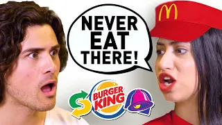 I spent a day with EX-FAST FOOD EMPLOYEES (Secrets Exposed)