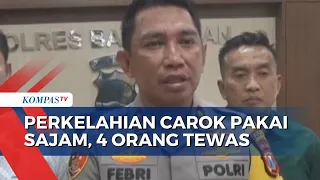 Polres Bangkalan Tangkap 2 Pelaku Perkelahian Carok yang Tewaskan 4 Orang Korban