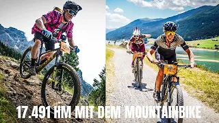 ATEMBERAUBENDES ABENTEUER ALPENCROSS: In 7 Tagen zum Gardasee (17.491 HM) mit dem Mountainbike