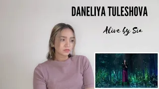 Daneliya Tuleshova - "Alive" By Sia In The AGT Finale Performance | REACTION !!!