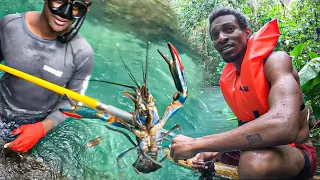 Epic Crayfish Catch And Cook