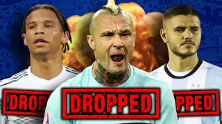 10 Players DROPPED For The 2018 World Cup!