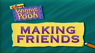 Opening To Winnie The Pooh Learning - Making Friends 1994 VHS