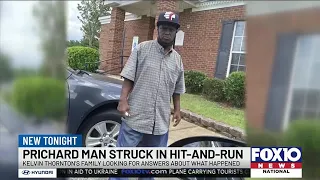 A Prichard man fighting for his life after being struck in a hit-and-run