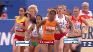 1500m Women's Final - European Athletics Championships 2016