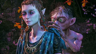 Gollum Has A Crush On Mell Elf Queen (All Scenes) - The Lord of the Rings: Gollum 2023