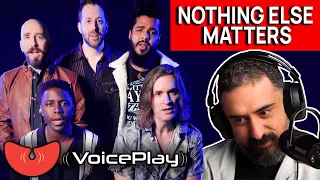 Better than Pentatonix?! Reaction to Voiceplay - Nothing Else Matters