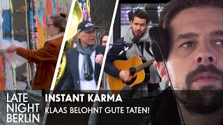 Instant Karma: Klaas belohnt gute Taten | Late Night Berlin | ProSieben