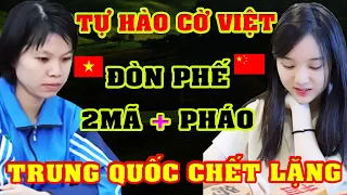 Người TRUNG Chết Lặng Trước Màn Phế 2MÃ+PHÁO Của NGÔ LAN HƯƠNG