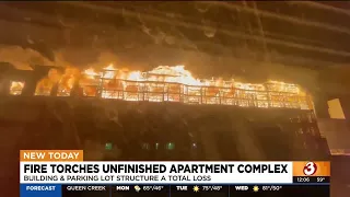 Fire torches unfinished apartment complex in Prescott Valley