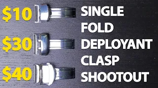 The Best Single Fold Deployant Clasps For Your Watch Strap