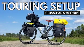 My Bike Setup for Riding Solo Across Canada | Self-Supported Bicycle Touring