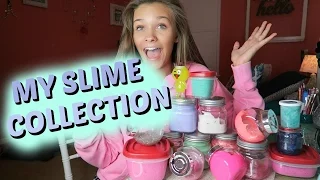 MY HUGE SLIME COLLECTION!