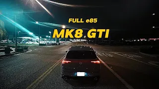 Midnight POV drive in full e85 VW GOLF *SATISFYING*