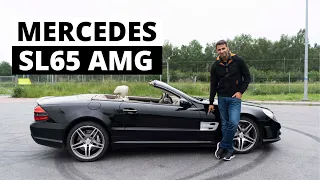 Droższych nie było - Mercedes SL65 AMG V12