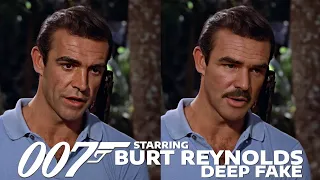 Burt Reynolds is James Bond in Dr. No [DeepFake]