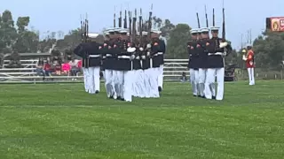 MCAS MIRAMAR SILENT DRILL PLATOON