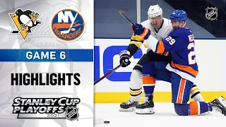 First Round, Gm6: Penguins @ Islanders 5/26/21 | NHL Highlights