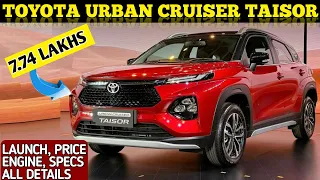 TOYOTA URBAN CRUISER TAISOR 2024 LAUNCH IN INDIA ALL COMPLETE DETAILS | TOYOTA UPCOMING CARS IN 2024