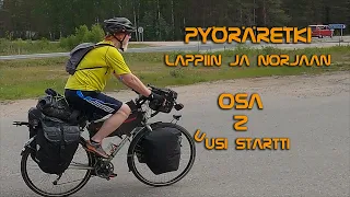 Pyöräretki Lappiin ja Norjaan OSA 2 uusi yritys