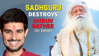 Sadhguru's reply to Dhruv Rathee. 🤣🤣