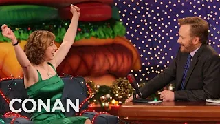 Kristen Schaal's Voice Sounds Sultry In Her Head | CONAN on TBS