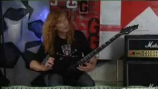 Dave Mustaine's Symphony of Instruction lesson...NEW!!