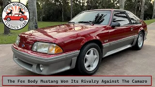 The Fox Body Mustang Won Its Muscle Car Rivalry Against The Camaro