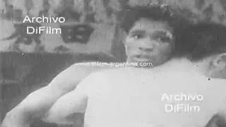 Boxing: Fighting Harada defeats Bernardo Caraballo on points 1967 ARCHIVE FOOTAGE