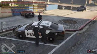 LSPD Патрулируем город в ГТА 5 РП