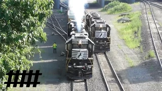 Norfolk Southern Switching at Enola Yard in Enola, PA