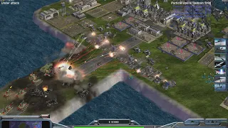 USA Air Force - Command & Conquer Generals Zero Hour - 1 vs 5 HARD Random Gameplay