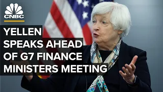 Sec. Yellen speaks ahead of the G7 Finance Ministers and Central Bank Governors meeting — 5/18/22