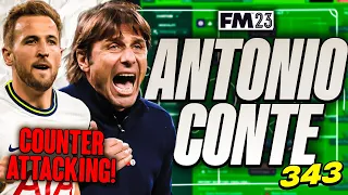 CONTE'S LETHAL 3-4-3 FM23 TACTICS! | GREAT RESULTS | Football Manager 2023 Tactics