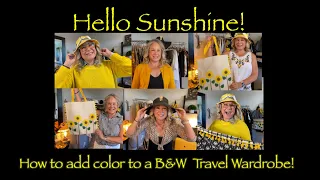 Travel Packing Tips! How to Add  Color To Your Travel Wardrobe!