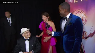 71st Emmy Awards: Backstage LIVE! with Norman Lear & Marisa Tomei