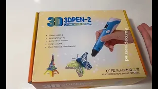 3D (3 boyutlu) Çizim Kalemi kutu açılımı