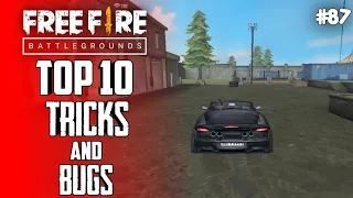 Top 10 New Tricks In Free Fire | New Bug/Glitches In Garena Free Fire #87