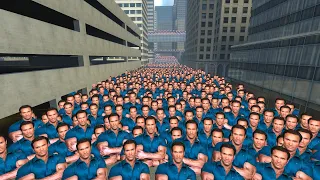 Trying To Escape The Mike O'Hearn Horde in Gmod !!