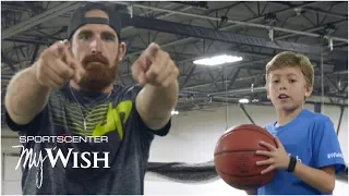 My Wish: Dude Perfect performs trick shots with 11-year-old Nolan | SportsCenter