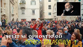 Split se oprostio od Đorđa Balaševića 1/2