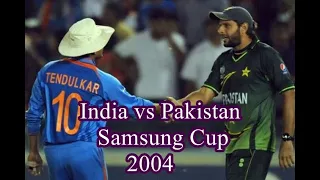 India Vs Pakistan  Samsung Cup 1st ODI 2004 at Karachi