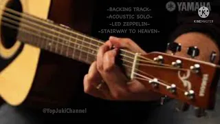 BACKING TRACK- ACOUSTIC SOLO - LED ZEPPELIN - STAIRWAY TO HEAVEN