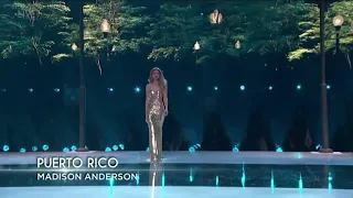 Miss Universe 2019 Madison Anderson Puerto Rico 2019 Evening Gown