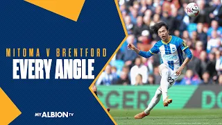 Every Angle: Mitoma's MAGNIFICENT Brentford Lob